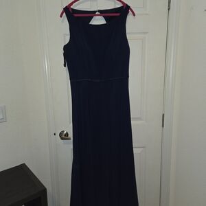 Alfred Angelo Midnight Blue Maxi Dress